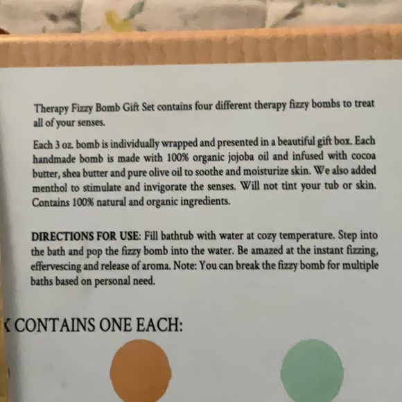 Therapy Fizzy Bombs - Picture 3 of 3